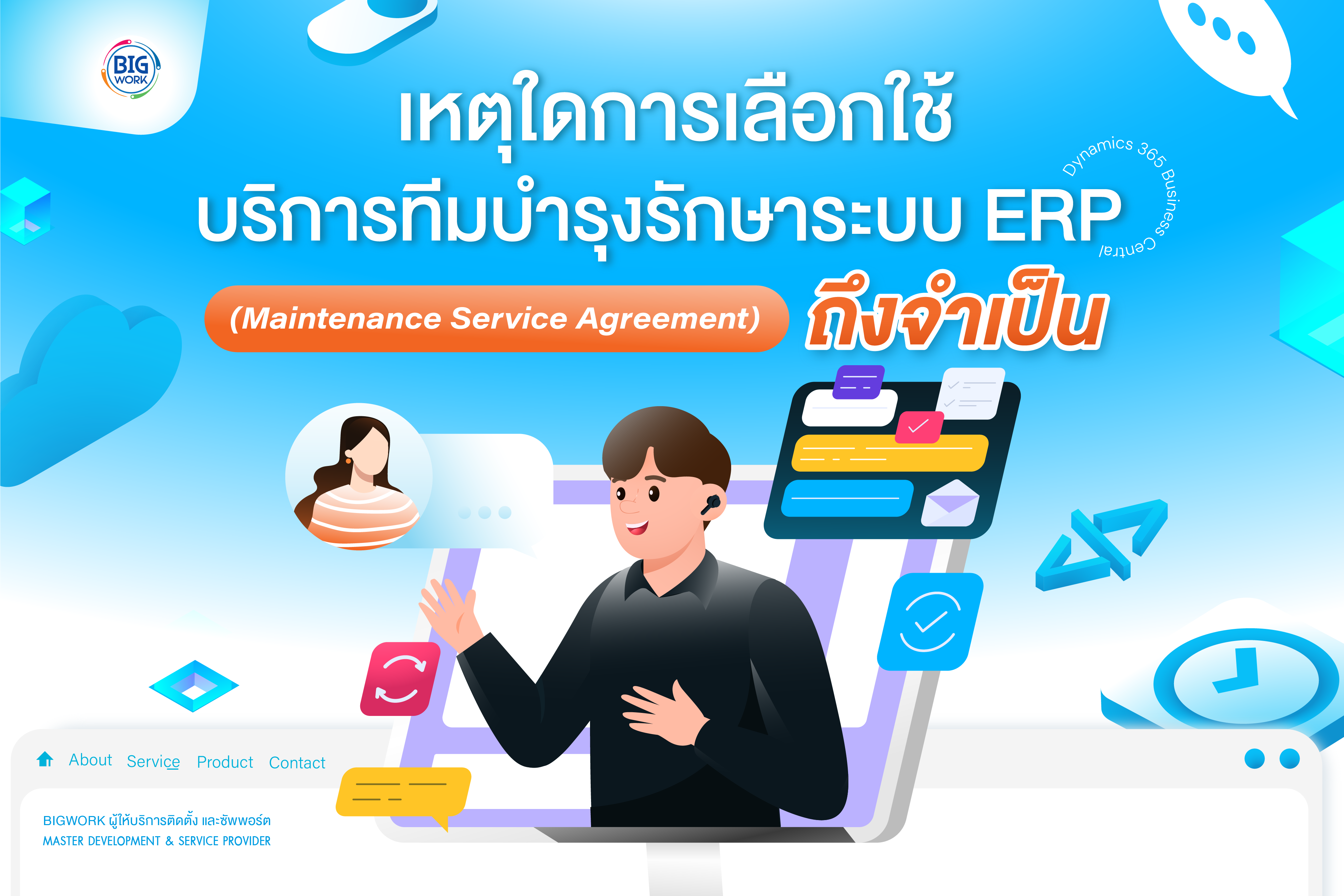 Why is ERP Maintenance Service Agreement necessary for organizations with ERP systems?